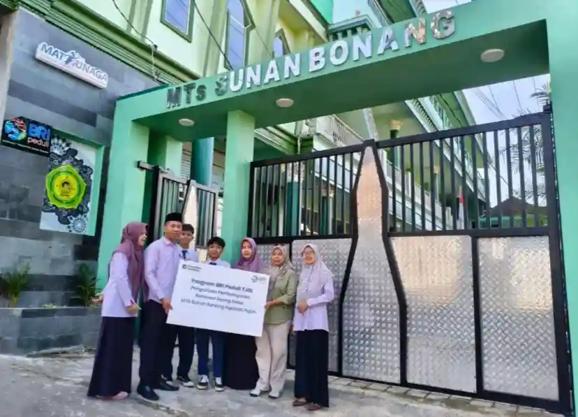 BRI Renovasi MTs Sunan Bonang Malang Lewat Program CSR Dukung Pendidikan
