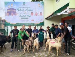 Silaturahmi dan Berbagi, DPC PKB Kota Batu Sembelih 1 Ekor Sapi dan 9 Kambing