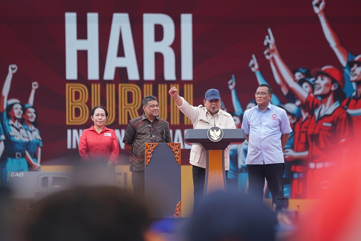 6 Janji Presiden Prabowo di Hari Buruh 2026