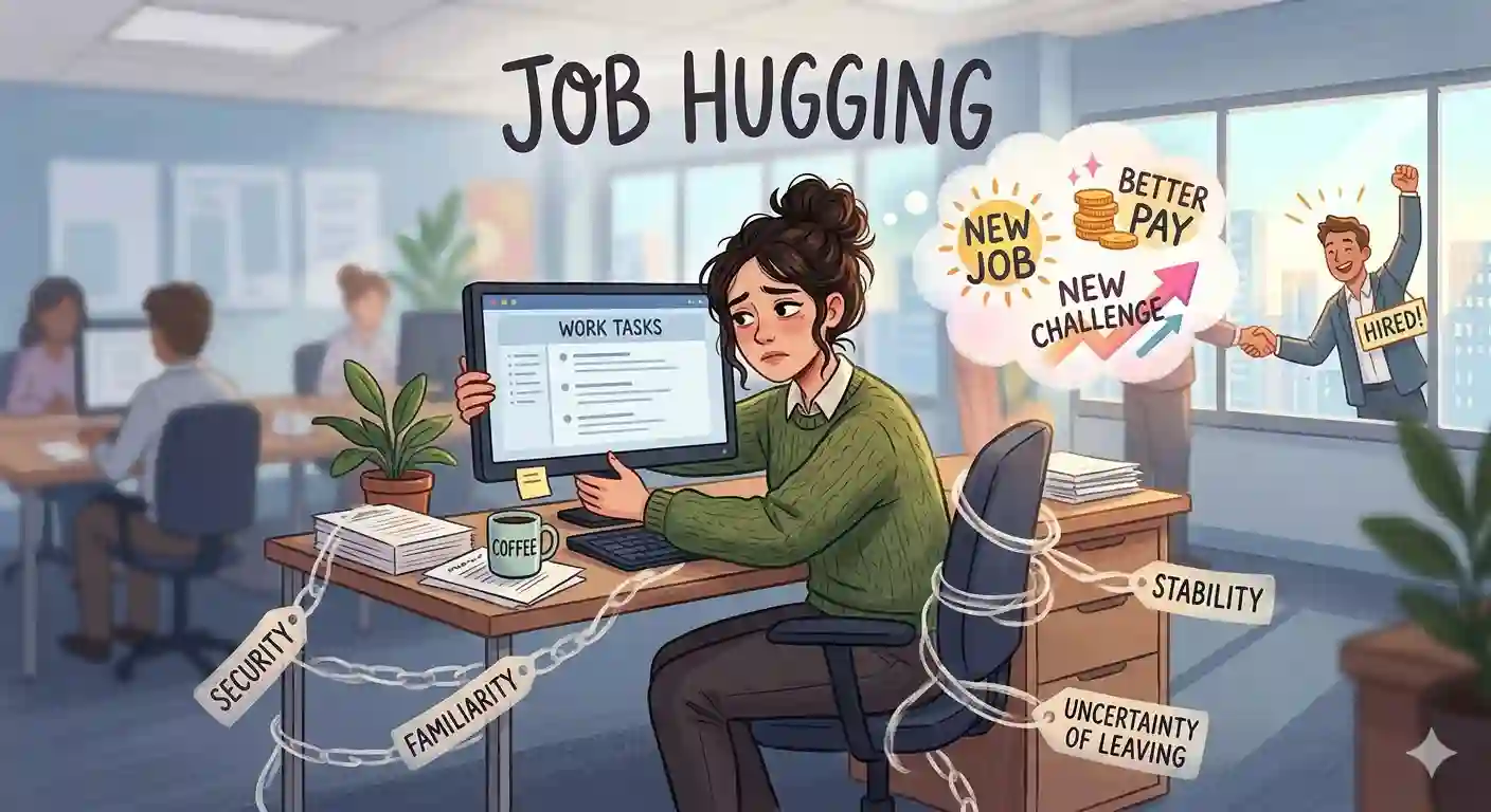 Fenomena Job Hugging: Tak Sehati Namun Tetap Bertahan