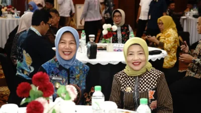 Wakil Bupati Malang, Hj. Lathifah Shohib, menghadiri acara launching Program Beasiswa Pemerintah Provinsi Jawa Timur (Jatim) Tahun 2026.