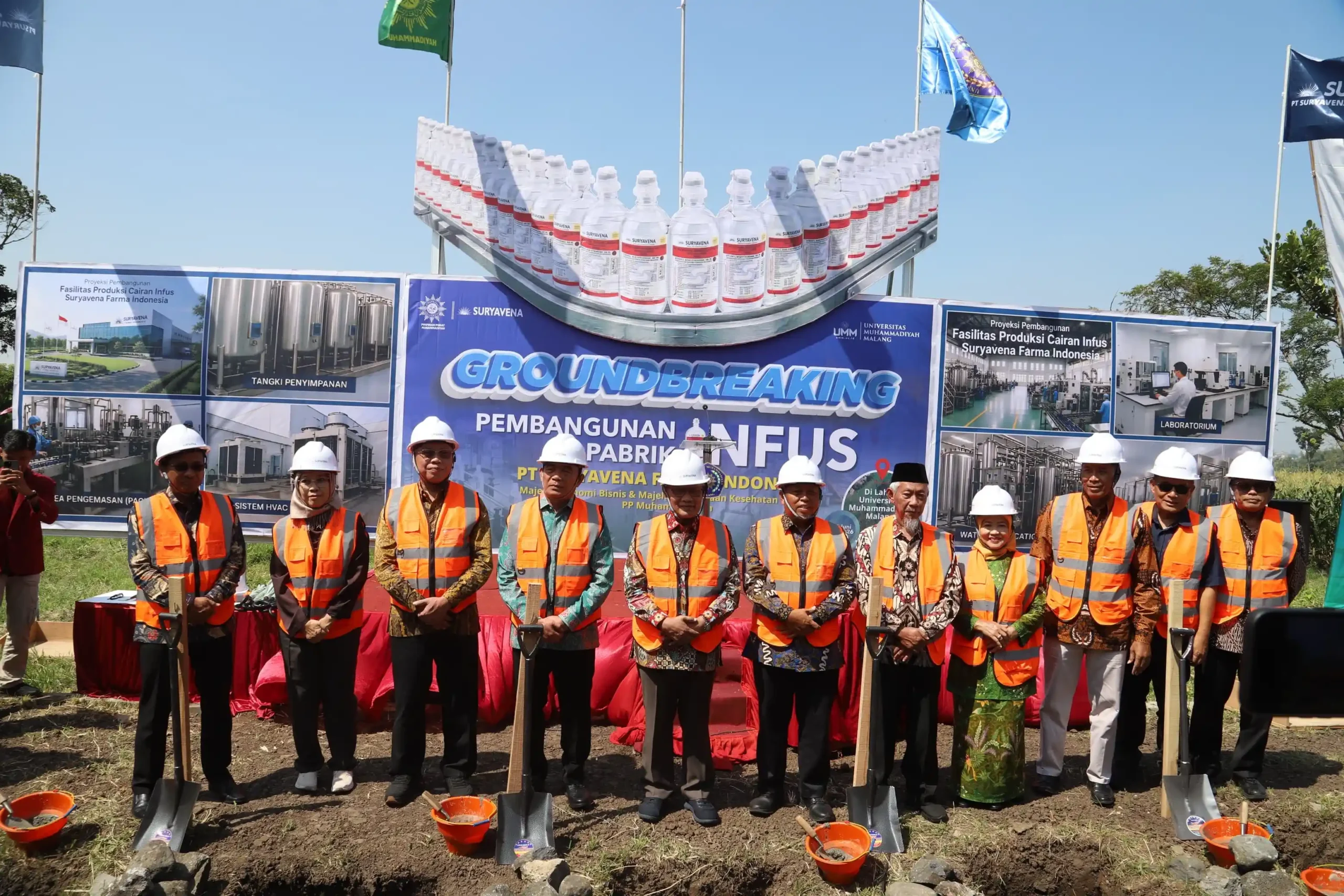 Muhammadiyah Bangun Pabrik Infus Raksasa di Karangploso