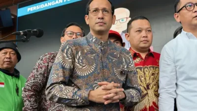 Nadiem Anwar Makarim divonis 10 tahun penjara dalam perkara dugaan korupsi di program Kemendikbudristek yaitu Chromebook.