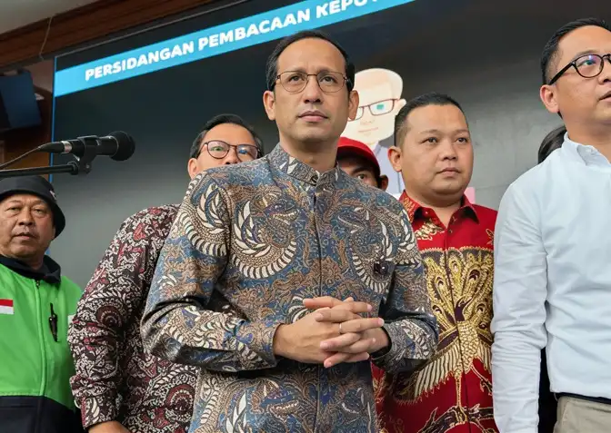 Nadiem Anwar Makarim divonis 10 tahun penjara dalam perkara dugaan korupsi di program Kemendikbudristek yaitu Chromebook.