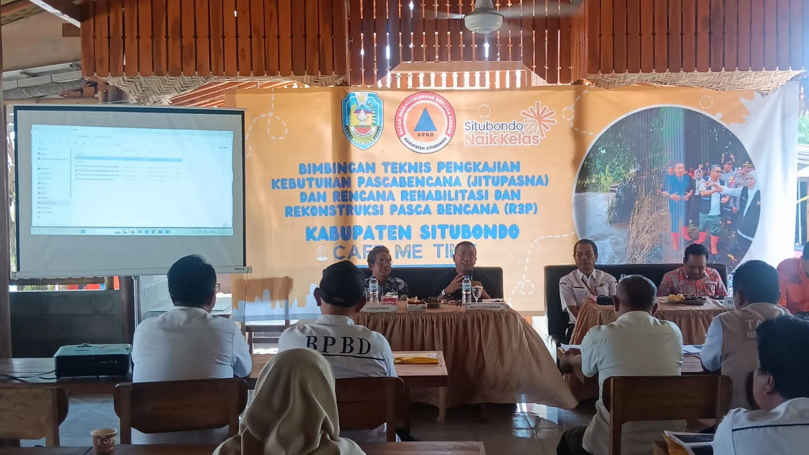 REDUKSI RISIKO BENCANA! Bupati Mas Rio Buka Bimtek Jitupasna: OPD dan Kecamatan Situbondo Digembleng Susun Dokumen R3P