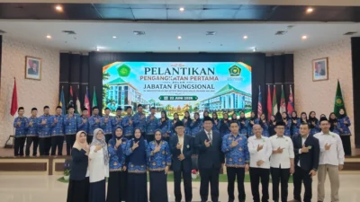 Pelantikan Pengangkatan Pertama dalam Jabatan Fungsional di UIN Maulana Malik Malang