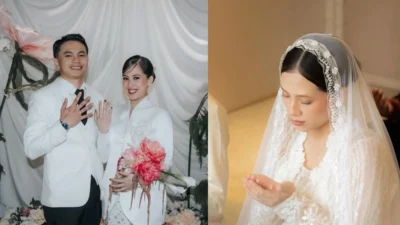 penyanyi sekaligus aktris cantik Adhisty Zara secara mengejutkan mengumumkan bahwa dirinya telah resmi menikah dengan sang kekasih yang juga seorang musisi, Tsaqib.