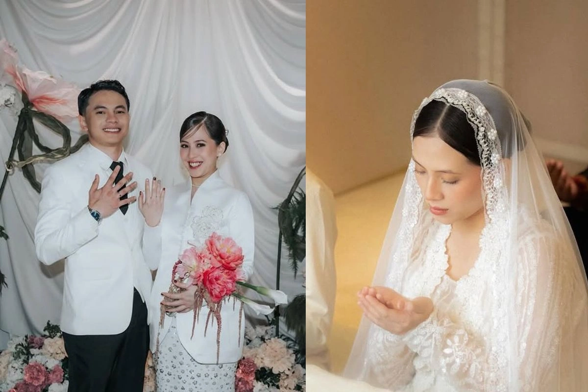 penyanyi sekaligus aktris cantik Adhisty Zara secara mengejutkan mengumumkan bahwa dirinya telah resmi menikah dengan sang kekasih yang juga seorang musisi, Tsaqib.