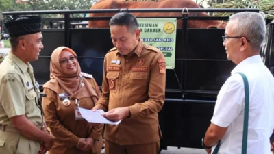 Menjelang Hari Raya Iduladha 1447 Hijriah, Pemerintah Kota (Pemkot) Malang menerima bantuan hewan kurban dari berbagai pihak