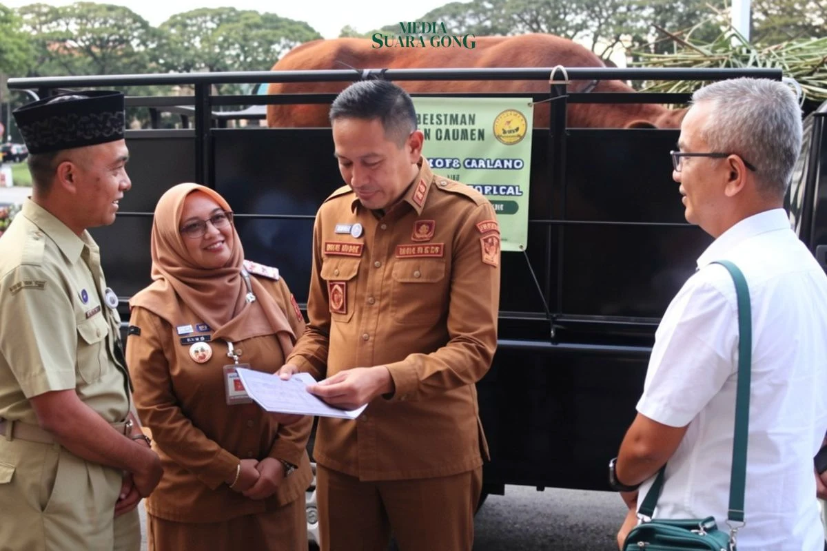 Menjelang Hari Raya Iduladha 1447 Hijriah, Pemerintah Kota (Pemkot) Malang menerima bantuan hewan kurban dari berbagai pihak