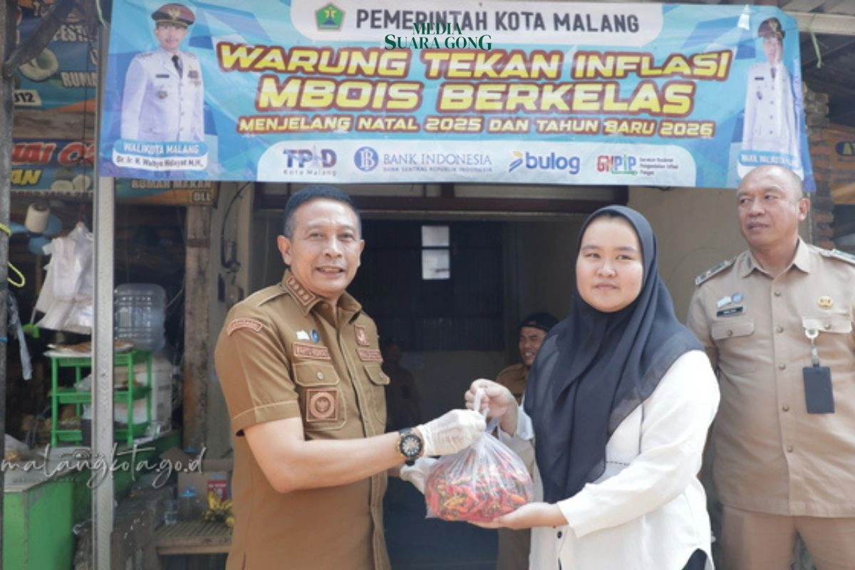 Pemerintah Kota Malang bergerak cepat merespons lonjakan harga cabai dengan mengaktifkan kembali Warung Tekan Inflasi di Pasar Blimbing.