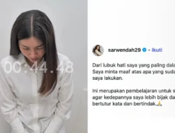 Drama Pasca-perceraian: Sarwendah Unggah Video Minta Maaf Terbuka