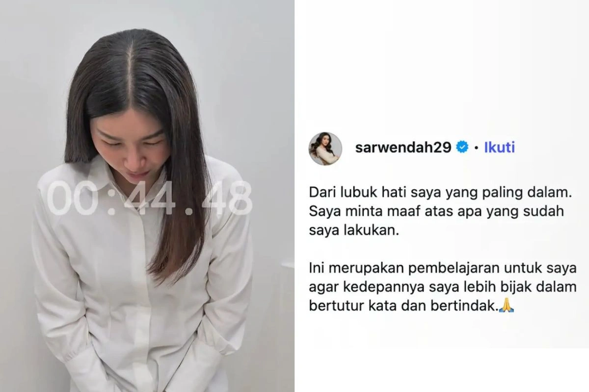 Setelah sempat memicu kegaduhan akibat video curhatannya di media sosial, sarwendah akhirnya resmi mengunggah video minta maaf terbuka