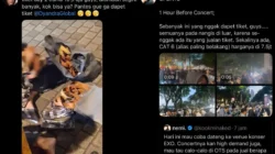 Calo Tega Timbun Tiket Konser EXO Jakarta Hingga Rp10 Juta!