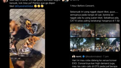 Suksesnya konser megah yang sangat dinantikan ini sayangnya harus dinodai oleh aksi serakah oknum calo tiket yang bener-bener bikin geram Fans