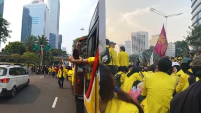 Ini 5 Tuntutan BEM UI dalam Aksi Demo 'Indonesia Bangkrut'