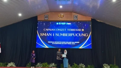 Kolaborasi Epic AKADEMIK & VOKASI! Dongkrak Cuan Rp37 Juta, Program Double Track SMAN 1 Sumberpucung Cetak Pengusaha Muda Kreatif
