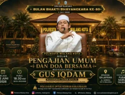 Polresta Malang Kota Hadirkan Gus Iqdam di Stadion Gajayana