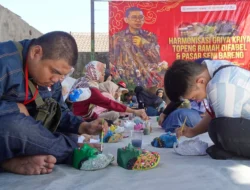Sanggar Nareswari Gelar Workshop Melukis Topeng Malang bagi Anak Difabel