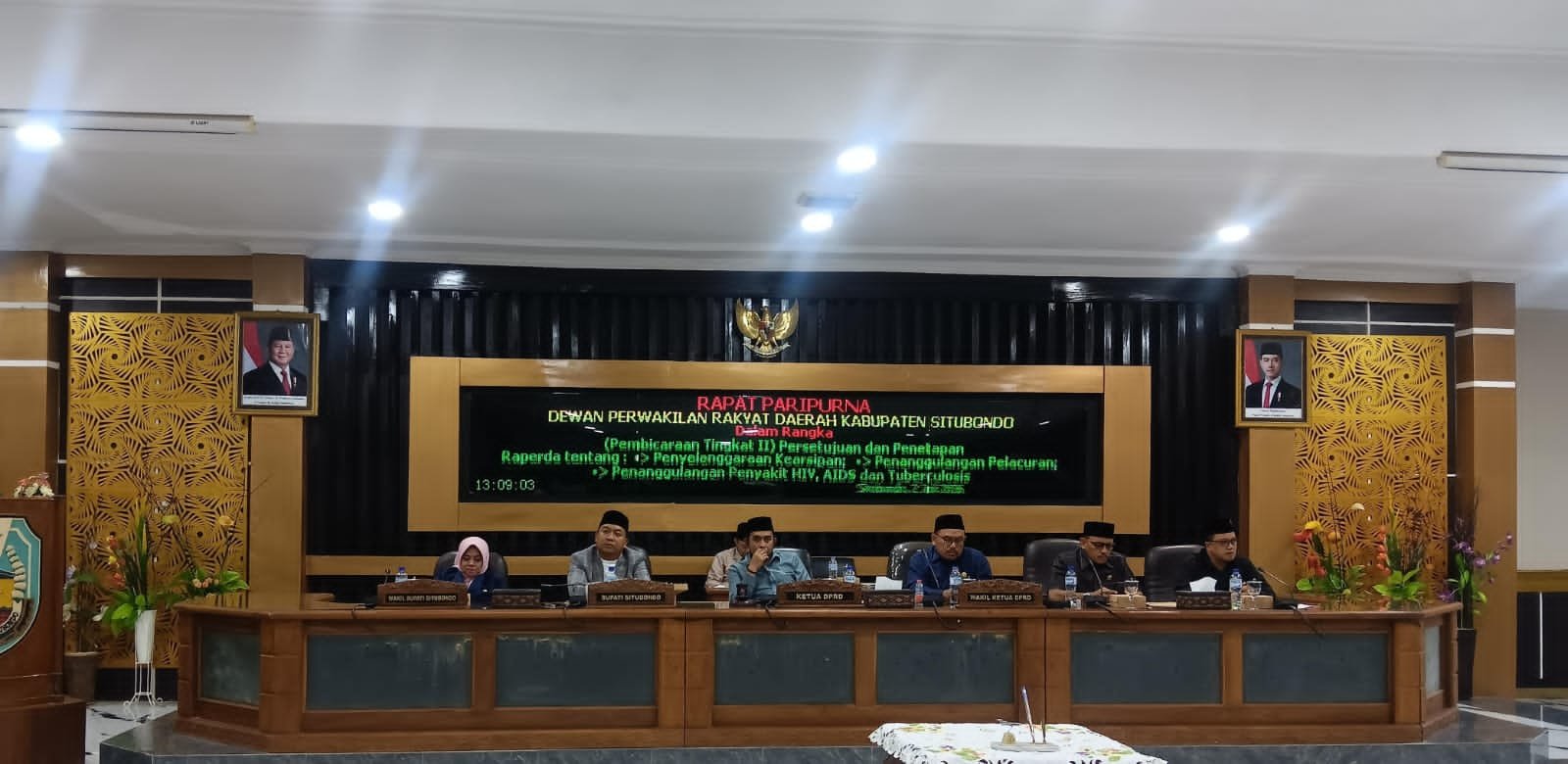 DPRD Situbondo Tok 3 Raperda Inisiatif di Pembahasan APBD