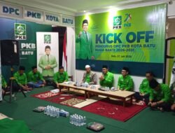 Kick Off Pengurus DPC PKB Kota Batu Masa Aksi 2026-2031
