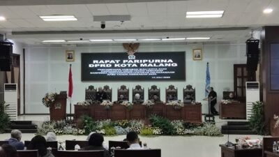 Rapat Paripurna DPRD Kota Malang Senin (13/7/2026), diwarnai kritik tajam Oleh salah seorang anggota dimana Rapat tersebut Molor 1,5 Jam