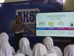 Satlantas Polres Malang Sambangi Sekolah Saat MPLS : Geberkan Edukasi