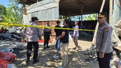 Mortir Aktif Ditemukan di Gudang Rongsokan Kepanjen