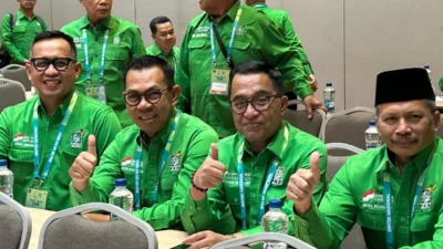 Hadiri Harlah ke-28 PKB di Jakarta, DPC PKB Kota Batu Suarakan Politik Hijau & Rangkul Gen Z
