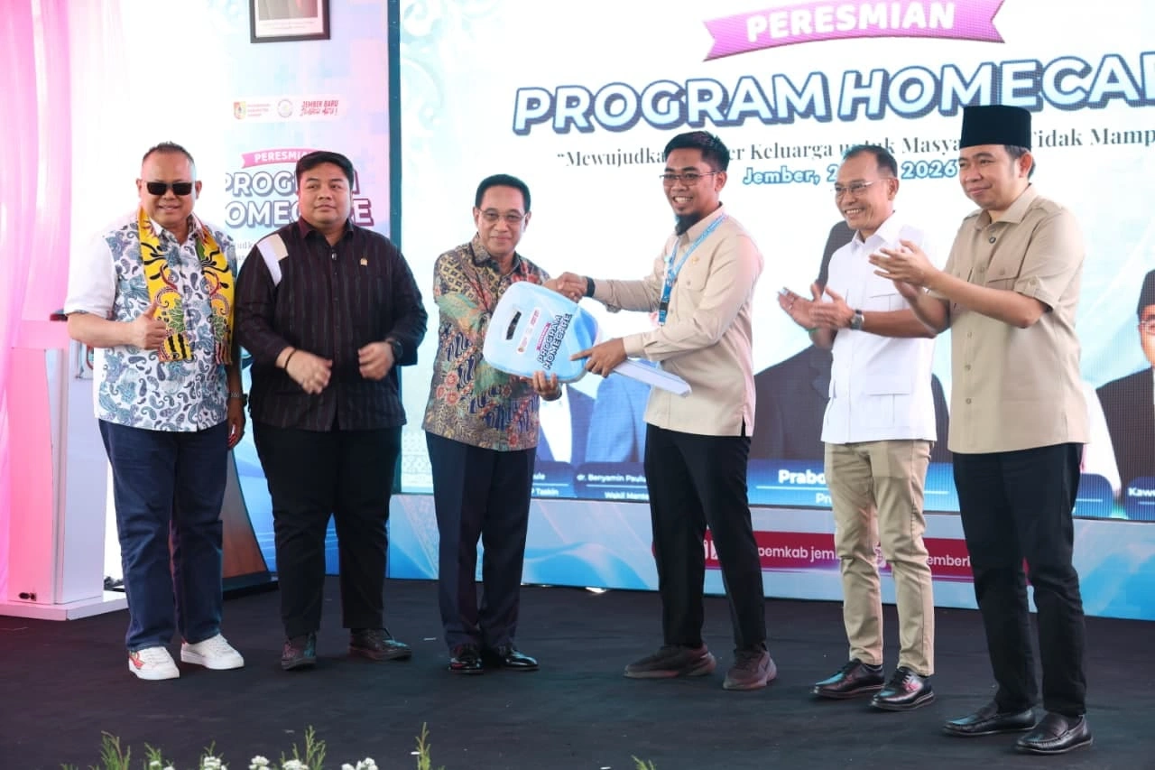 Program Homecare atau layanan medis jemput bola milik Pemerintah Kabupaten Jember mendapatkan apresiasi tinggi dari Kementerian Kesehatan RI.
