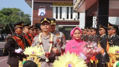 Tongkat Komando Berganti, AKBP Ridwan Maliki Pamit Tugas, AKBP Rizky Tri Putra Resmi Jabat Kapolres Trenggalek