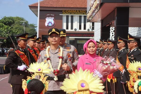 Tongkat Komando Berganti, AKBP Ridwan Maliki Pamit Tugas, AKBP Rizky Tri Putra Resmi Jabat Kapolres Trenggalek