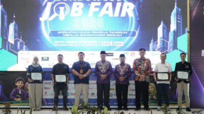 Pemerintah Kabupaten Bondowoso menunjukkan komitmennya dalam memperluas akses lapangan kerja melalui gelaran Bondowoso Job Fair 2026