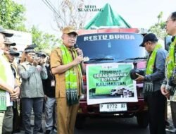 Bupati Bondowoso Lepas 8 Ton Beras Organik ke Kalimantan & Papua