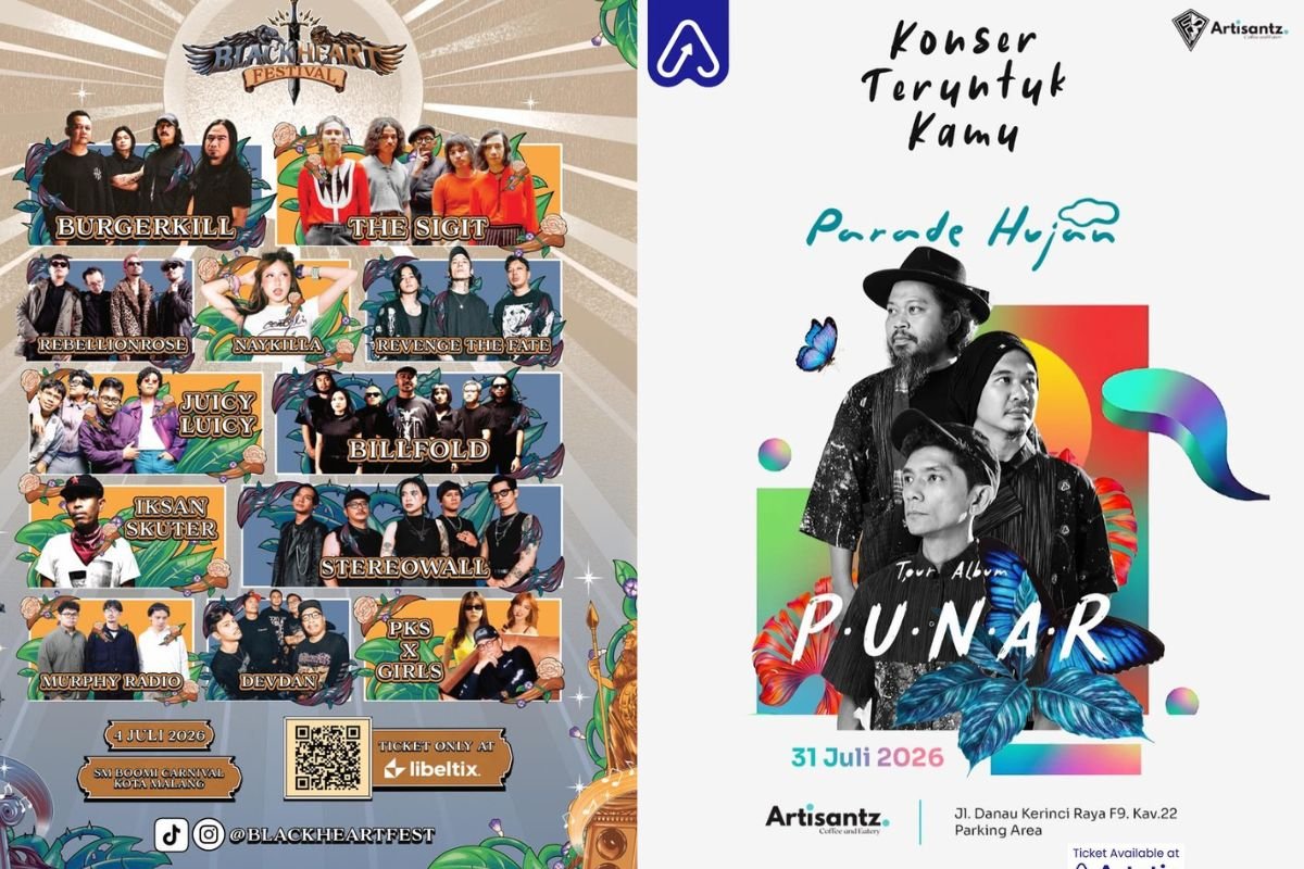 Malang Lagi Gak Santai! Ini Jadwal Konser & Festival Musik Juli–Agustus 2026