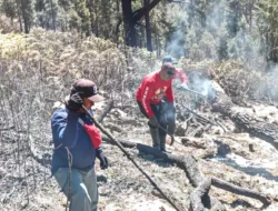 Titik Api di Gunung Arjuno-Welirang Berhasil Dipadamkan, Personil Antisipasi Titik Lain