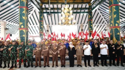 Pemerintah Kabupaten Malang menjadi tempat berlangsungnya acara peringatan Hari Veteran Nasional di Pendopo Agung Kabupaten Malang