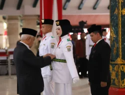 Kukuhkan 75 Anggota Paskibraka Kabupaten Malang, Bupati Sanusi Pesankan Kedisiplinan