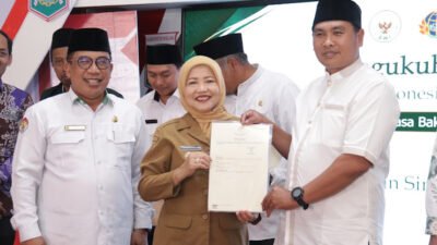 Wakil Bupati Malang, Lathifah Shohib, mendorong penguatan tata kelola wakaf di Kabupaten Malang melalui percepatan sertifikasi