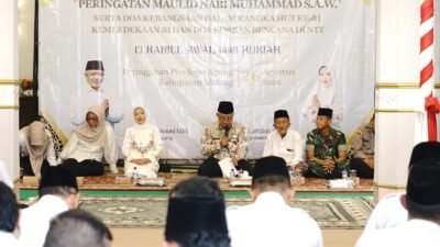 Pemerintah Kabupaten Malang memperingati Hari Besar Islam Maulid Nabi Muhammad SAW 1448 H / 2026 M di Pringgitan Pendopo Agung