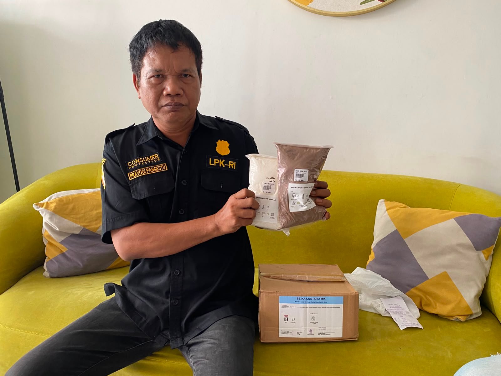 LPK RI Sidak Pasar Besar: Produk Premix Kue Diduga Diproduksi Massal, Harusnya Bersertifikat BPOM