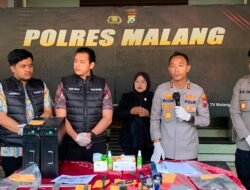Polres Malang Bongkar Komplotan Pencuri Baterai Tower, Beraksi di 17 TKP