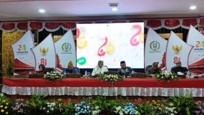 DPRD Kabupaten Situbondo menggelar Rapat Paripurna Istimewa dalam rangka peringatan Hari Jadi Kabupaten Situbondo (Harjakasi) ke-208