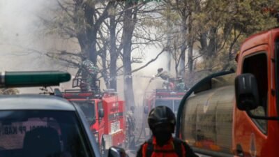 Kebakaran hutan dan lahan (karhutla) yang menerjang kawasan Taman Nasional Bromo Tengger Semeru (TNBST) mencapai 940 hektare