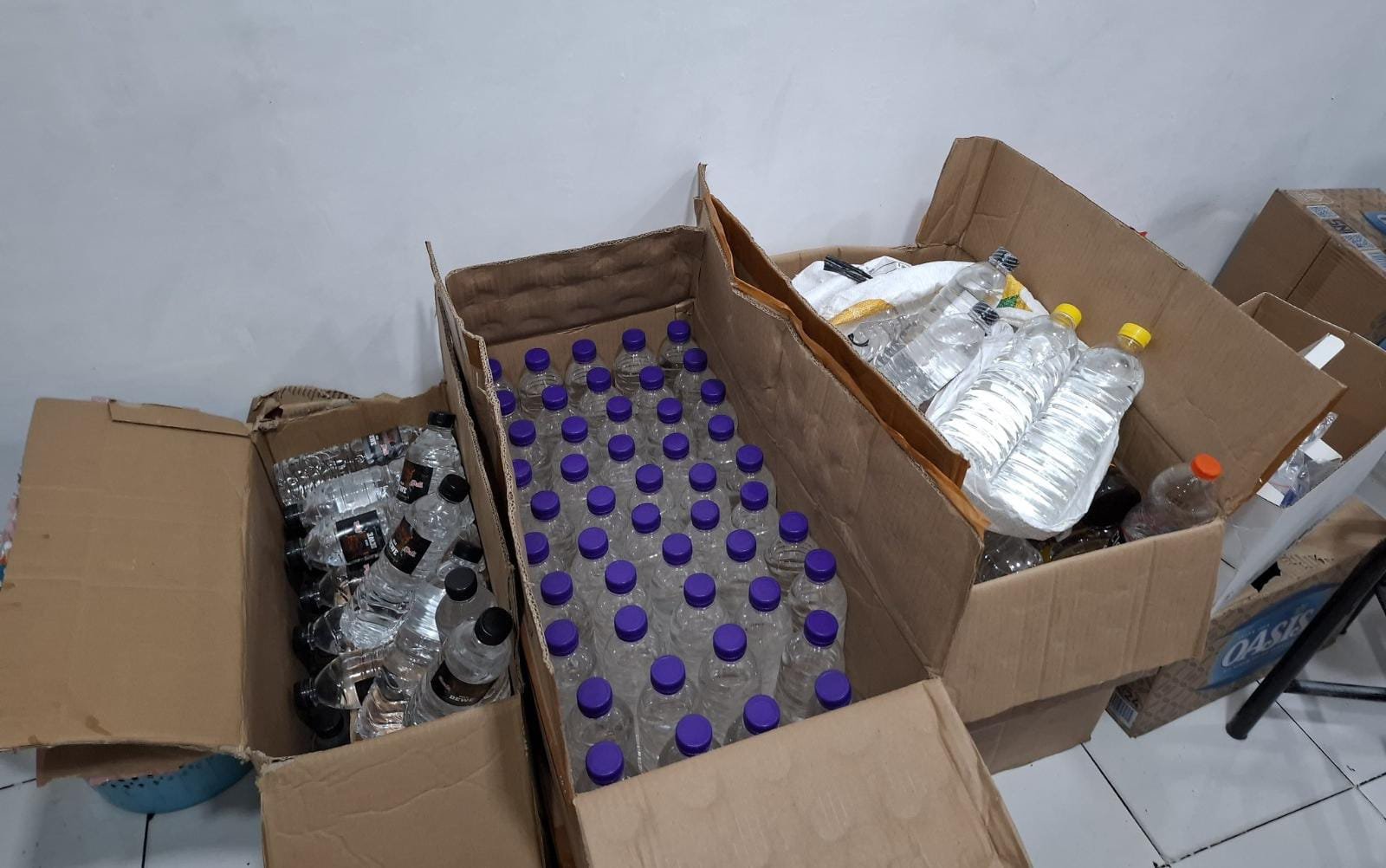 Operasi Cipta Kondisi Polres Malang: 2.307 Botol Miras Ilegal Disita