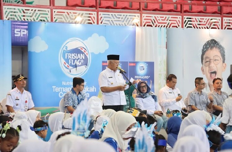 Hadiri HUT ke-21 HIMPAUDI di GOR Kanjuruhan, Bupati Sanusi Tegaskan Tumbuh Kembang Anak Tanggung Jawab Bersama