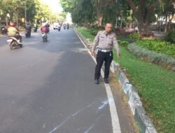 Diduga Kurang Konsentrasi, Pengendara Motor Asal Wagir Meninggal di Median Jalan Veteran Malang