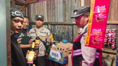 Polres Malang Panen 1.770 Botol Miras Ilegal Dalam Sepekan di 30 Kecamatan