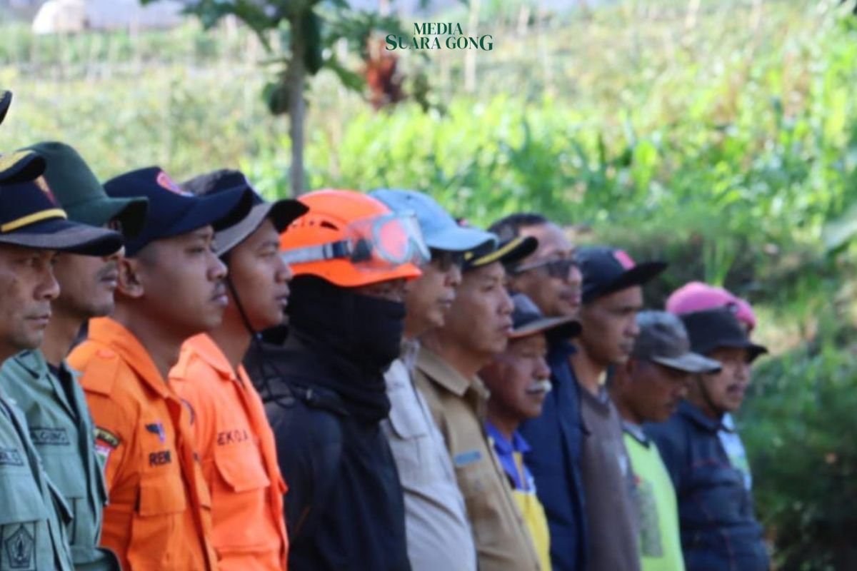 Polres Batu Siaga Karhutla, Water Bombing Sasar Titik Api Gunung Kawinajang