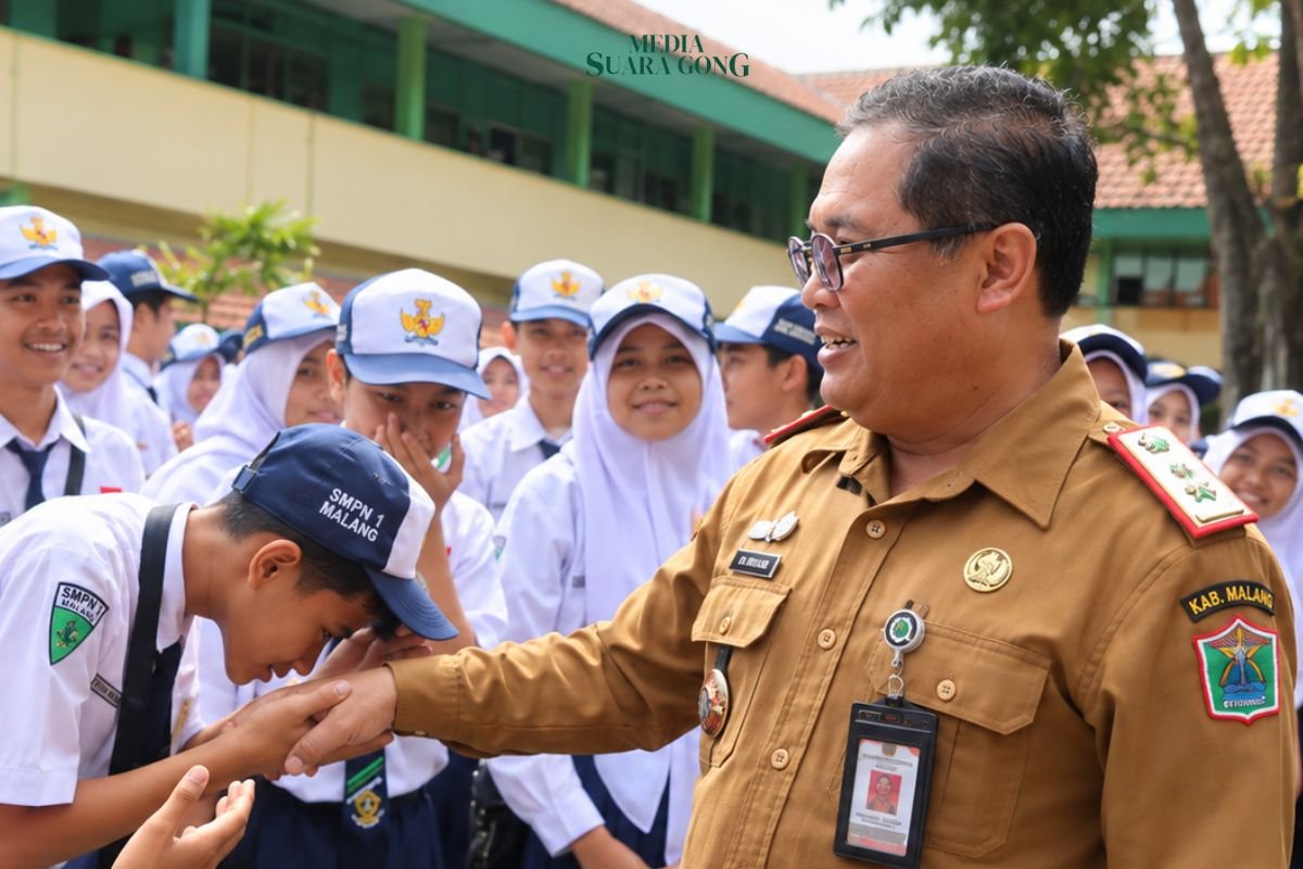 Pemerintah Kota Malang bergerak cepat pulihkan psikologis siswa dan menghadirkan kembali suasana belajar aman di SMP Negeri 18 Kota Malang